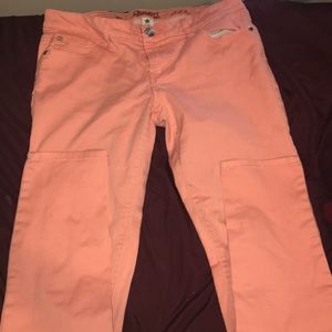Peach Pants